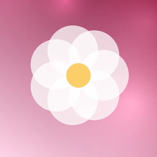 粉色山茶，花朵头像图片