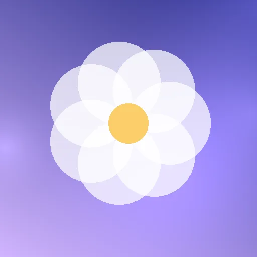 紫色绣球，花朵头像图片