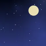 月亮邮局，夜空头像图片